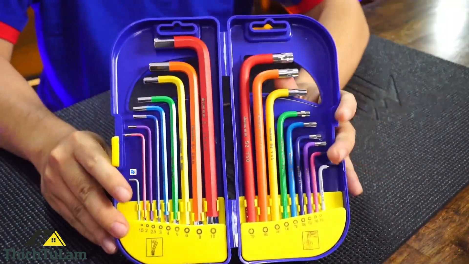 Bộ lục giác đầu bi và bông sao 2 trong 1 Kingblue KL018