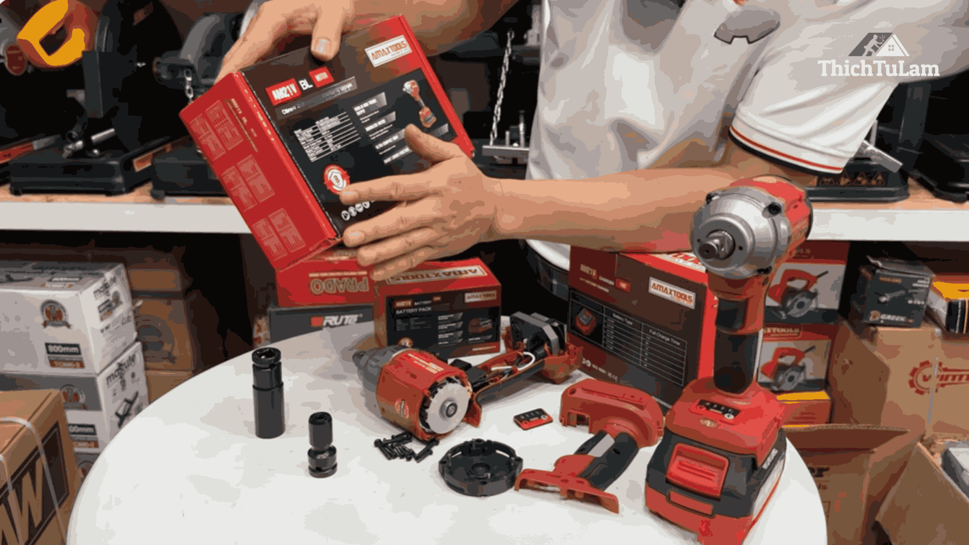 Đặc Điểm Chung Của Máy Bắn Bu Lông Pin Amaxtools