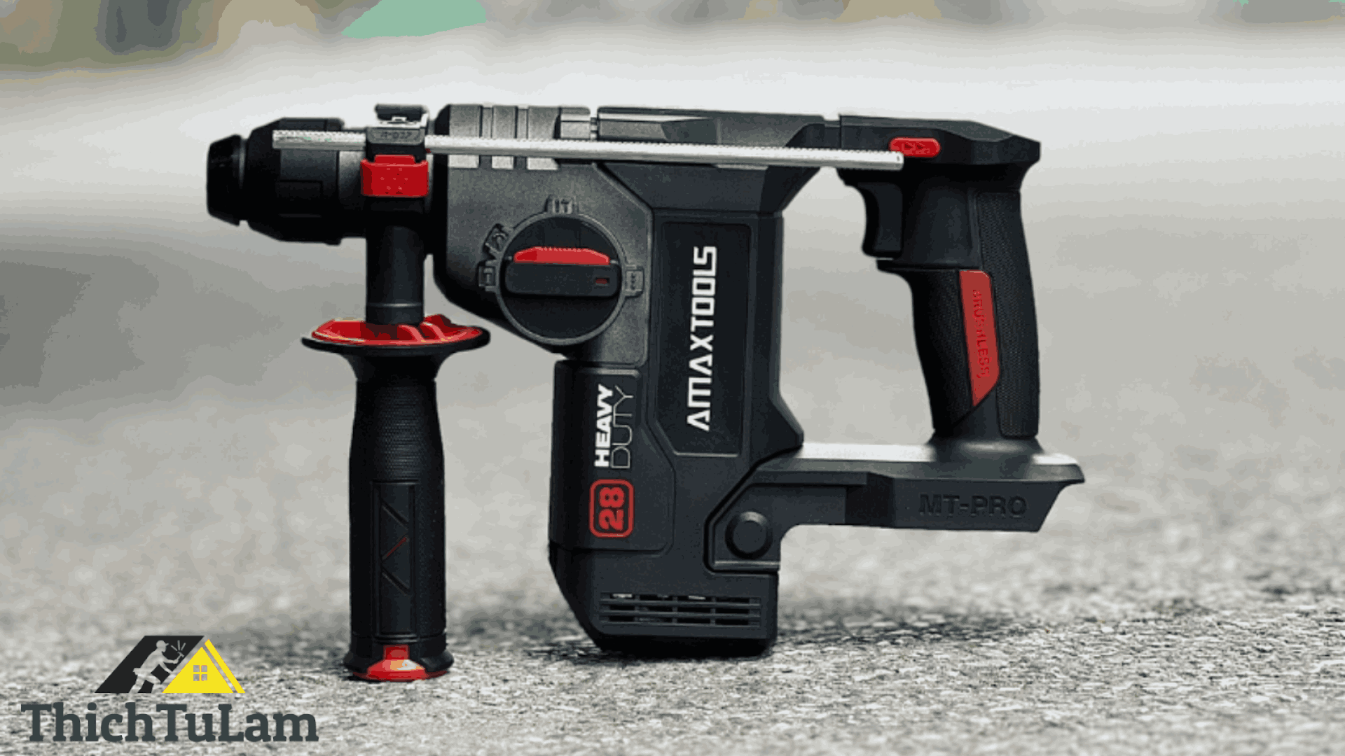 Hướng Dẫn Sử Dụng Máy Khoan Bê Tông Pin Amaxtools A3CN28SM