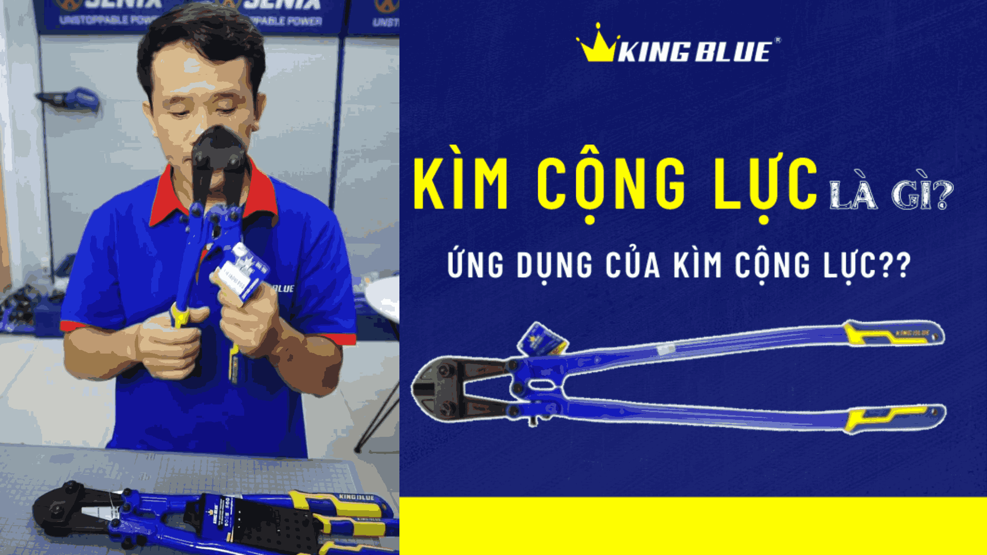 Chất liệu và thiết kế của kìm cắt Kingblue