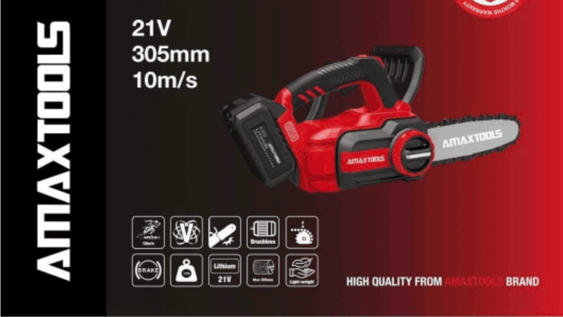 Giới Thiệu Về Máy Cưa Xích Pin Amaxtools