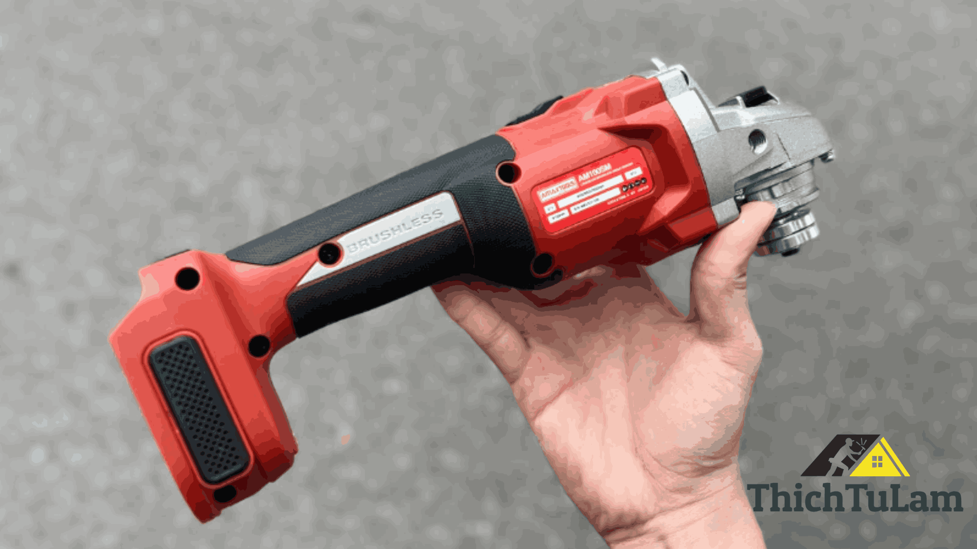 Máy mài góc pin Amaxtools AM100B-SM