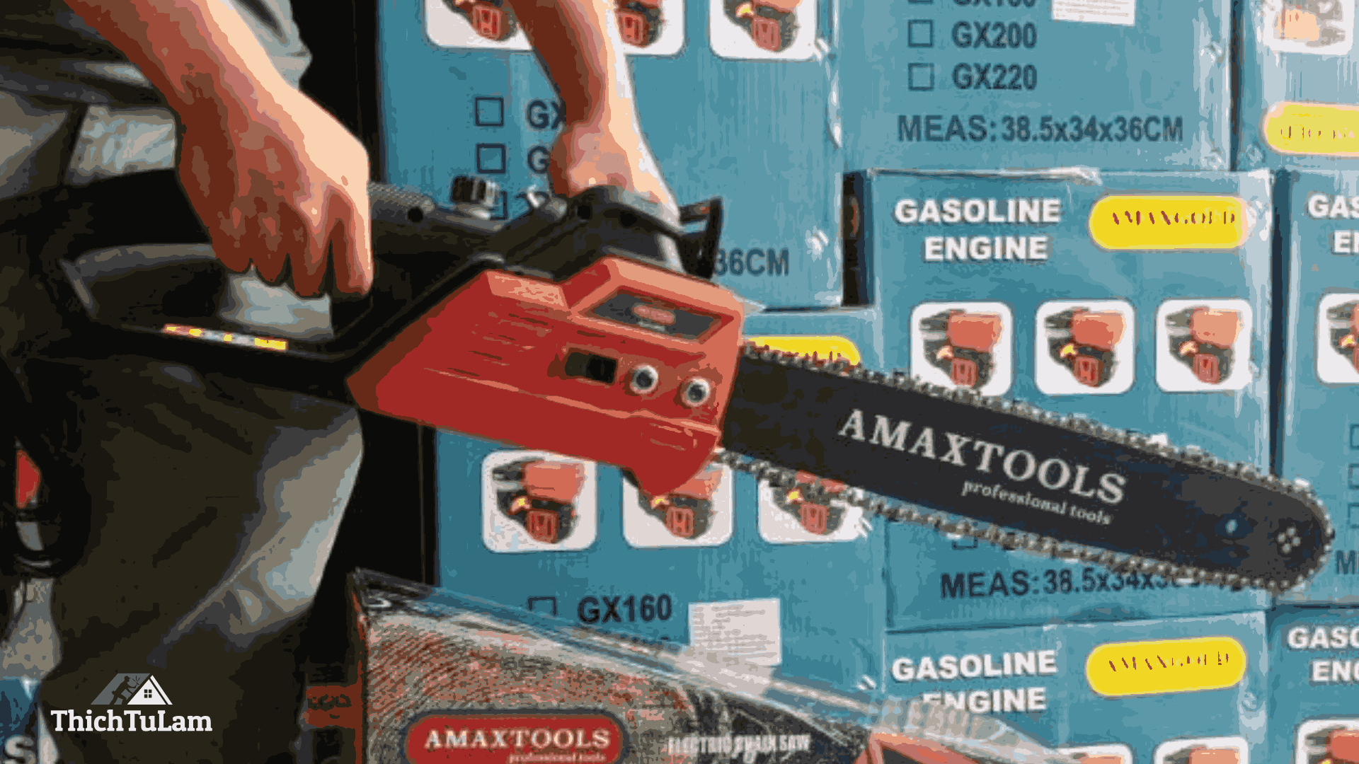 Cách Sử Dụng Máy Cưa Xích Pin Amaxtools