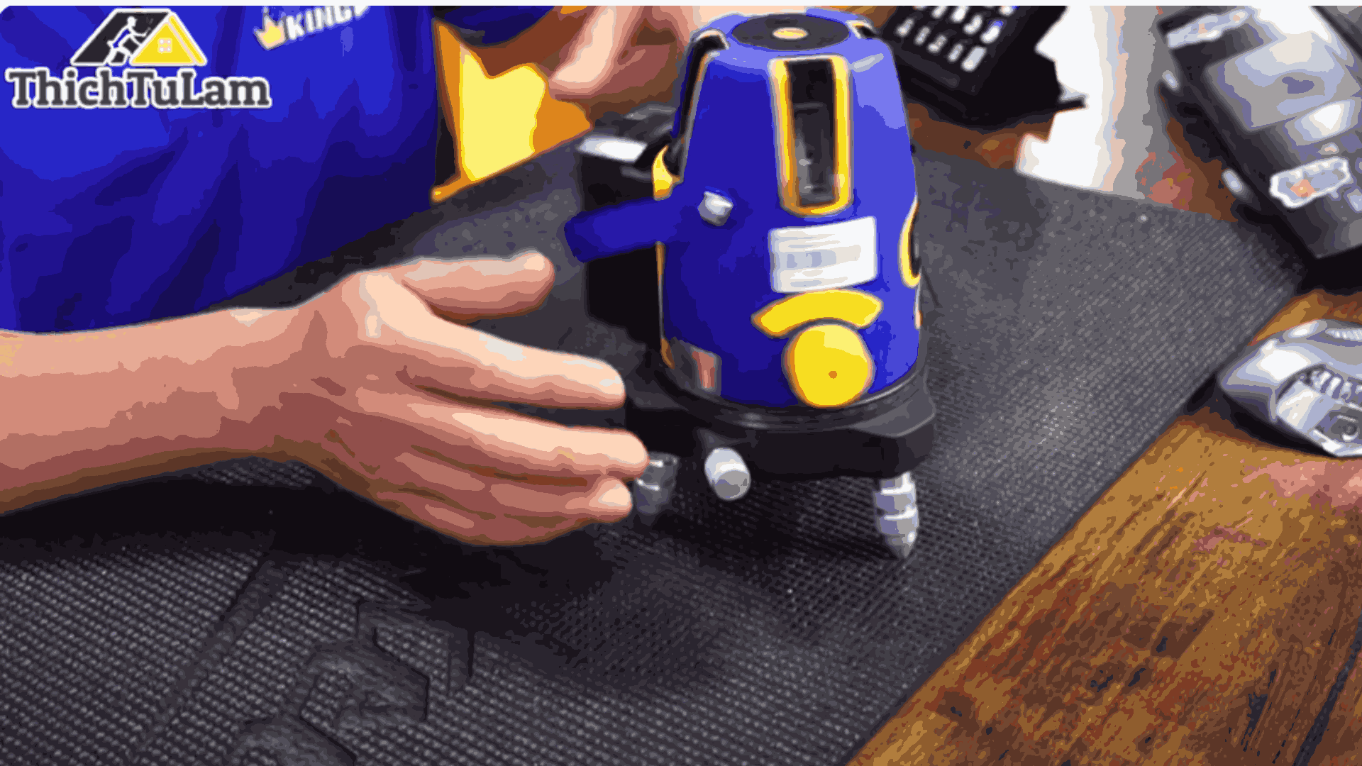 Đánh giá chi tiết về máy cân bằng laser KINGBLUE KB-16XV