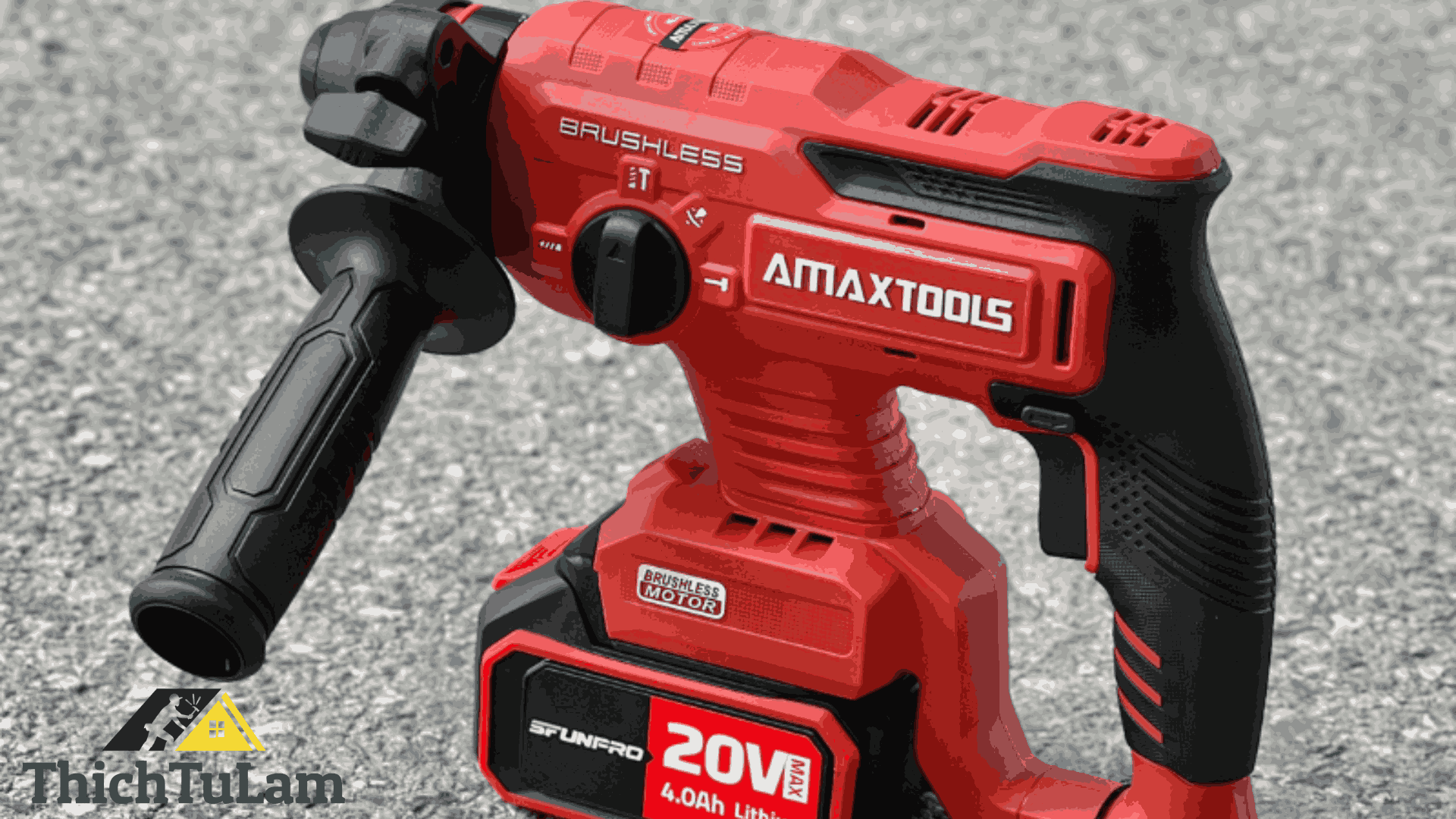 Cẩm Nang Sử Dụng Máy Khoan Bê Tông Pin Amaxtools A3CN2601