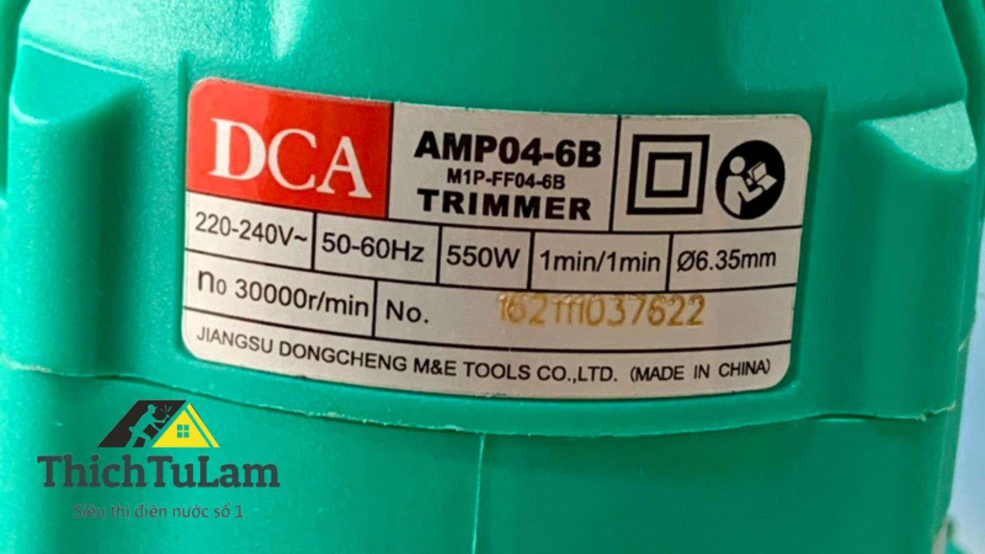 Thông số kỹ thuật Máy phay DCA AMP04-6B