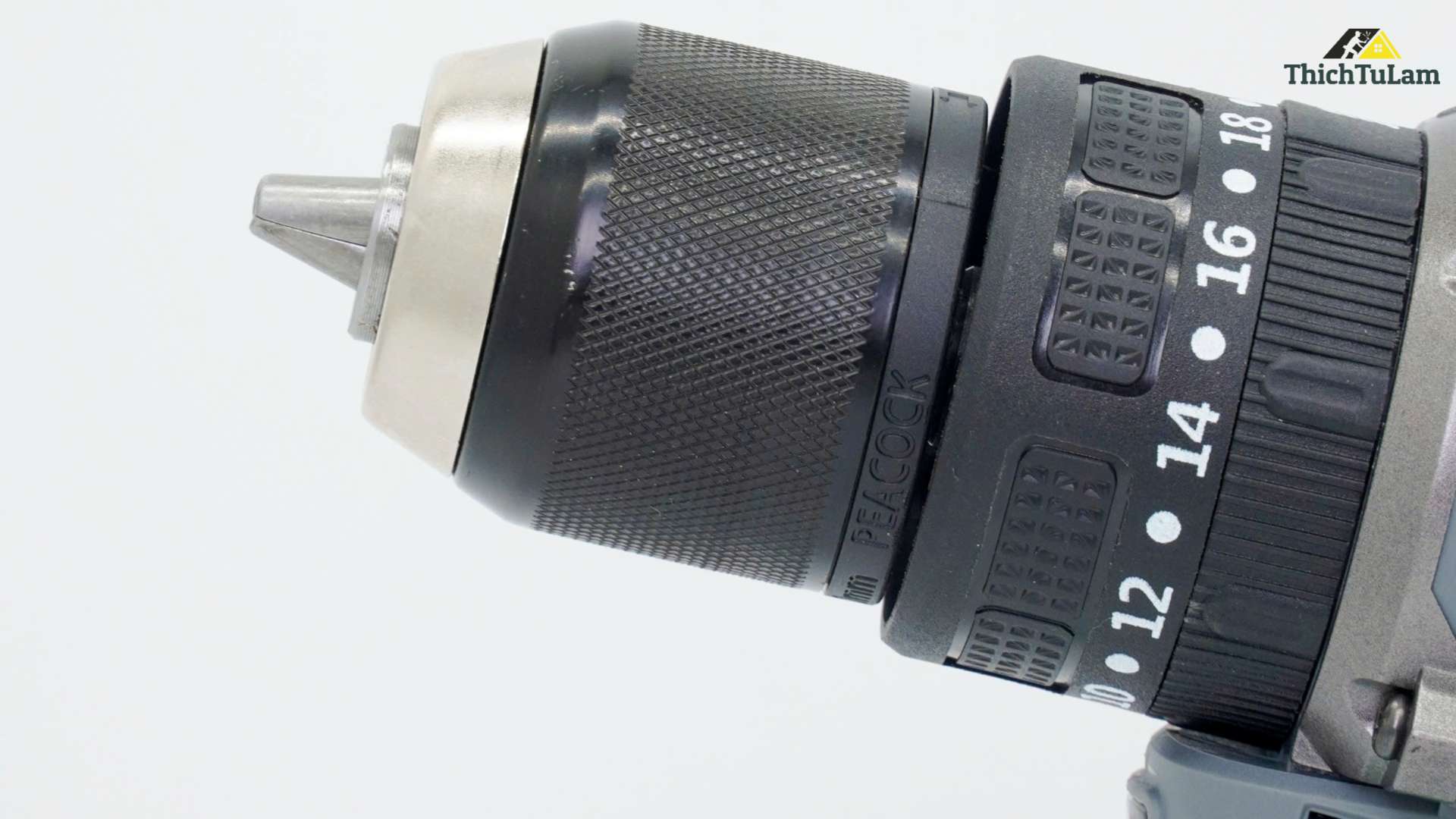 Đầu khoan Máy khoan pin 10mm ( có khóa trục ) 16V Gen 2 Hukan H16-G2X-Q2