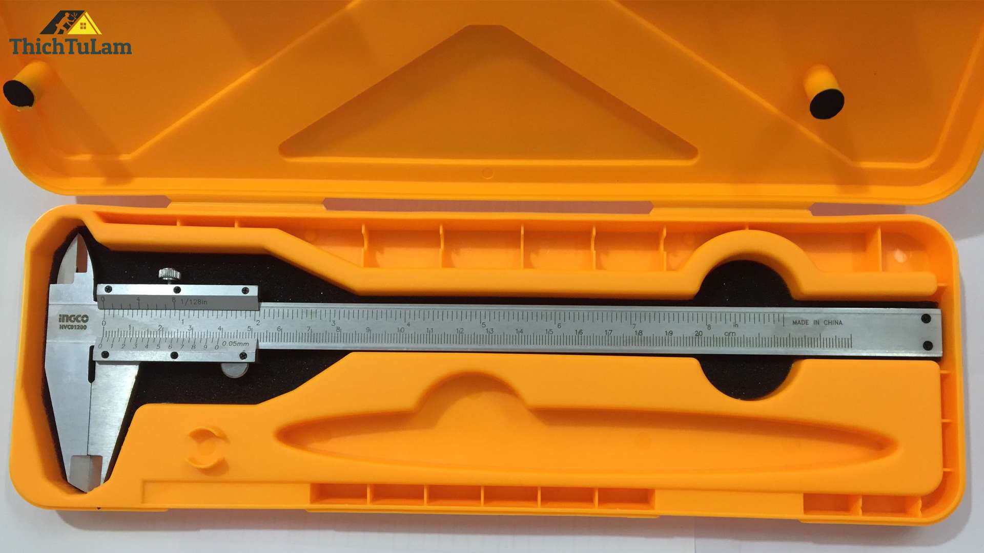 THƯỚC CẶP CƠ 200MM INGCO HVC01200