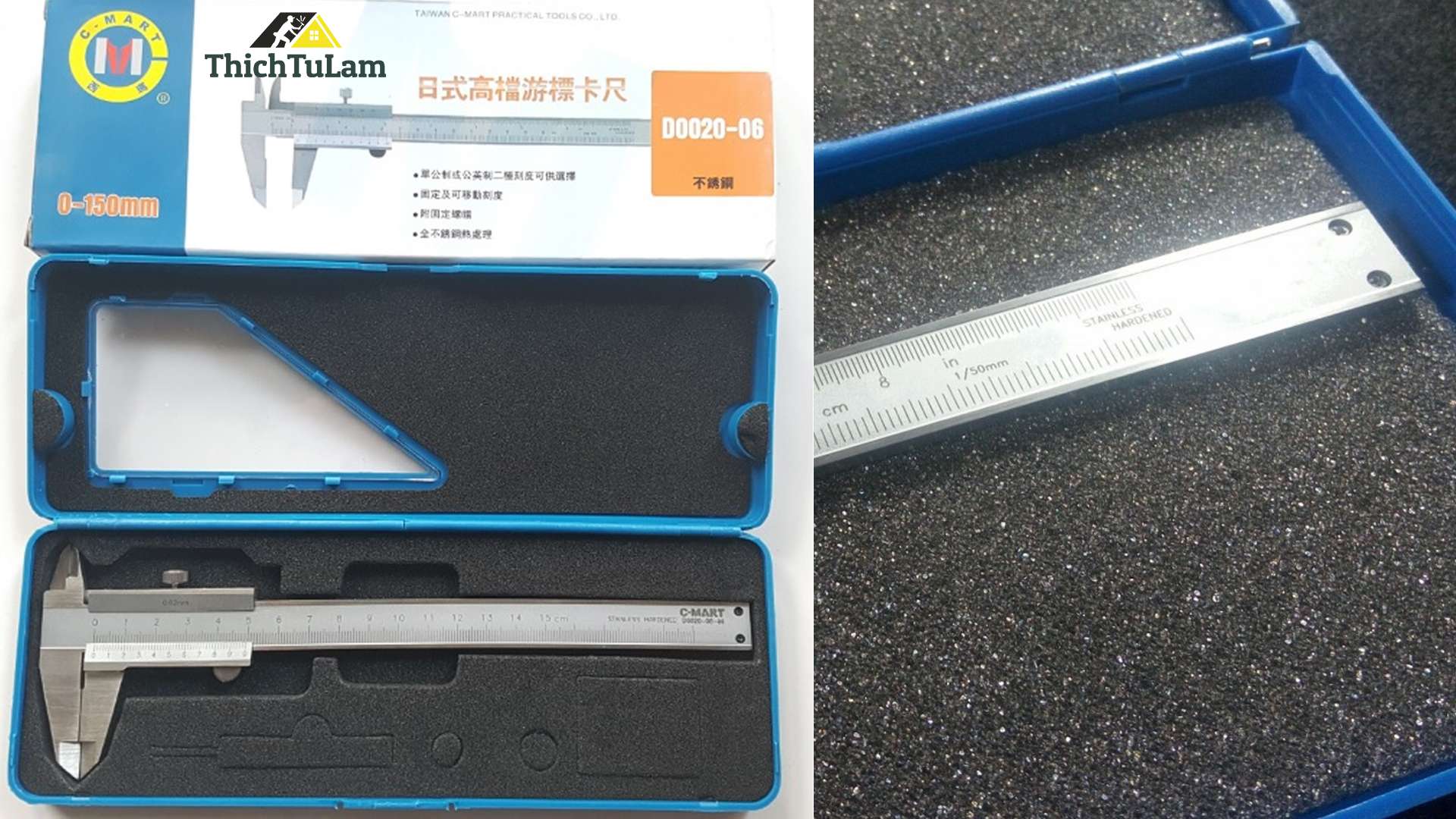 THƯỚC CẶP CƠ CMART D0020