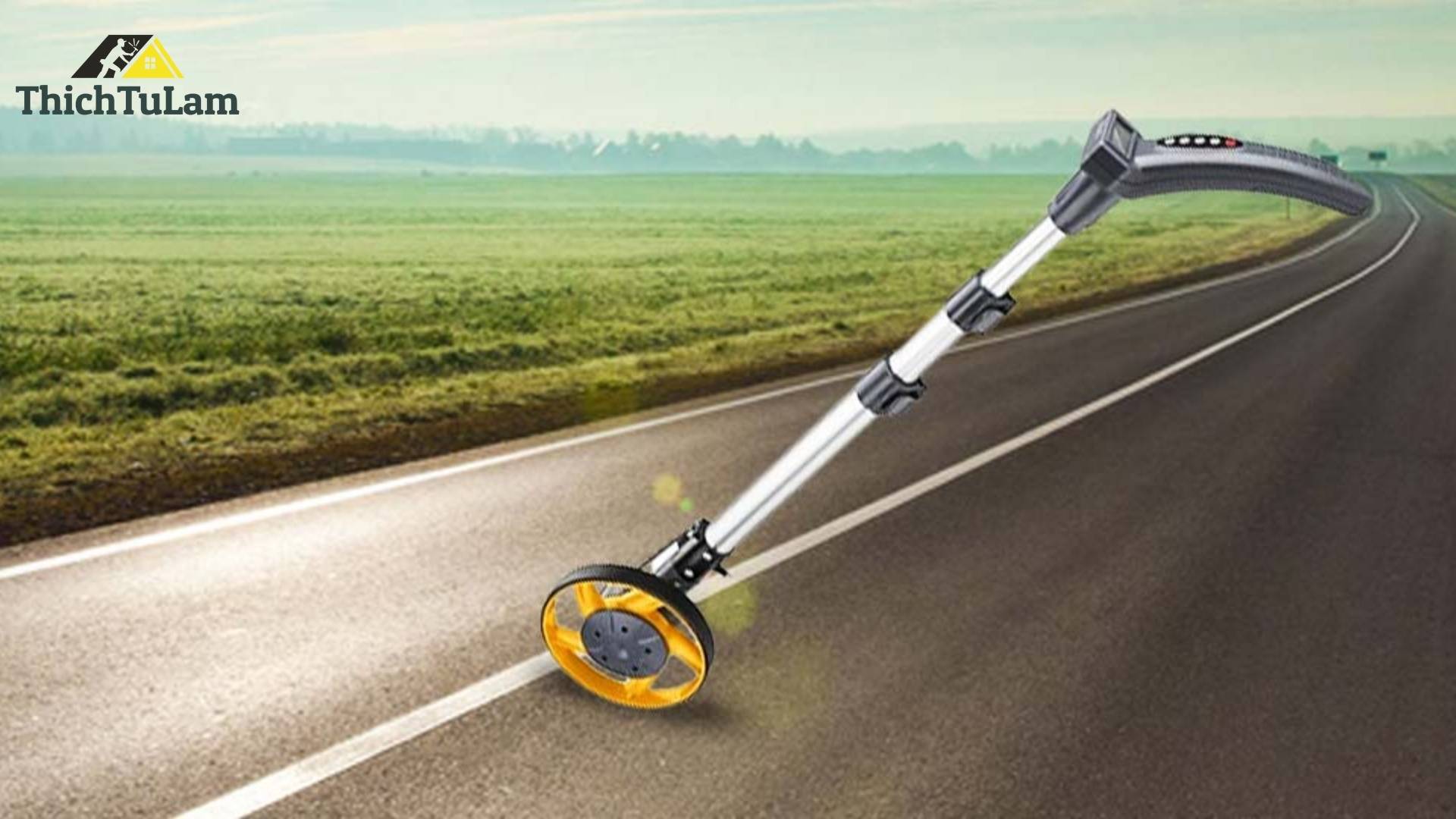 Thước chuyên dụng lăn đường điện tử Ingco HDMW01