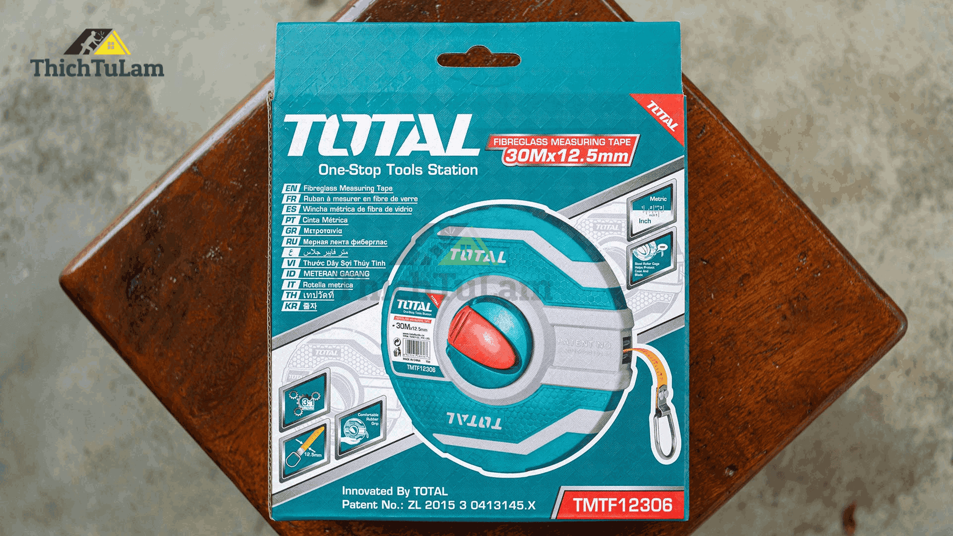 Thước cuộn (kéo) Total