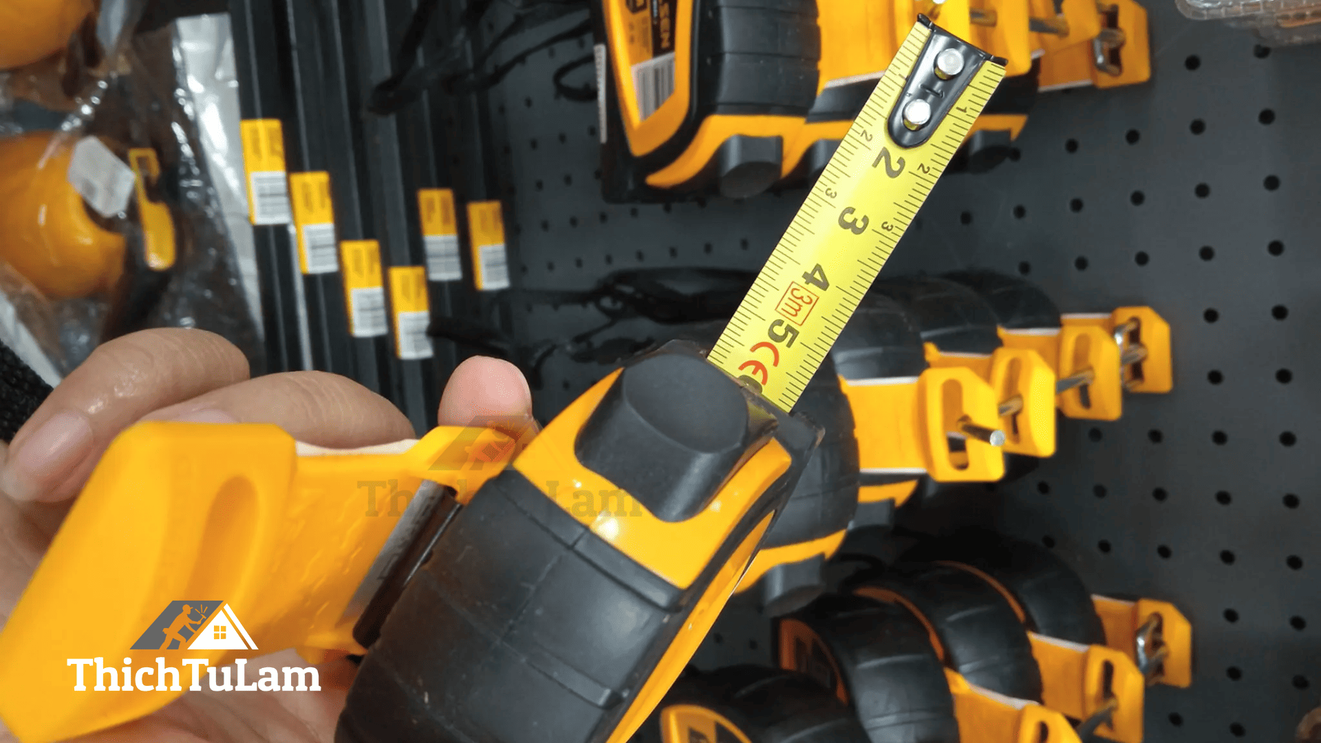 Thước cuộn (thước kéo) Tolsen