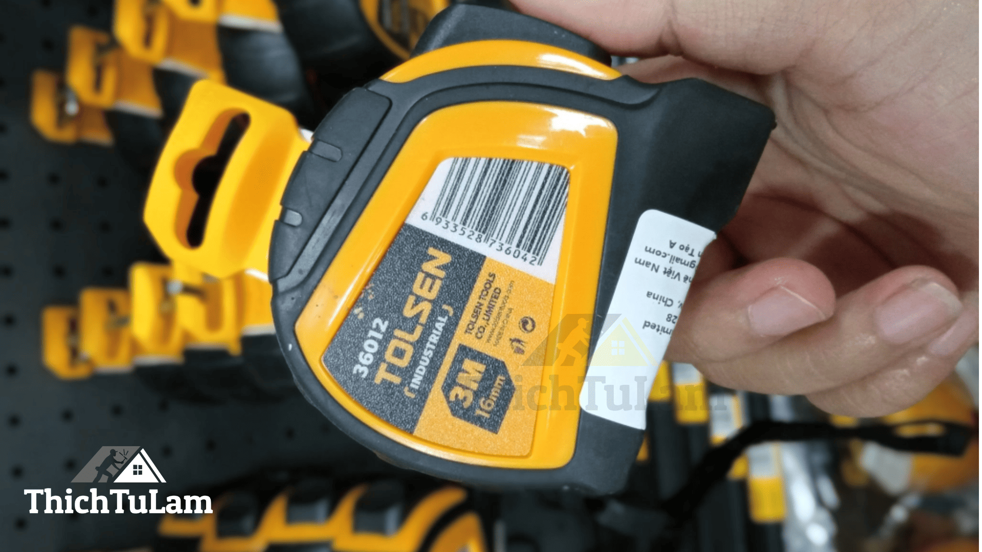 Thước cuộn (thước kéo) Tolsen