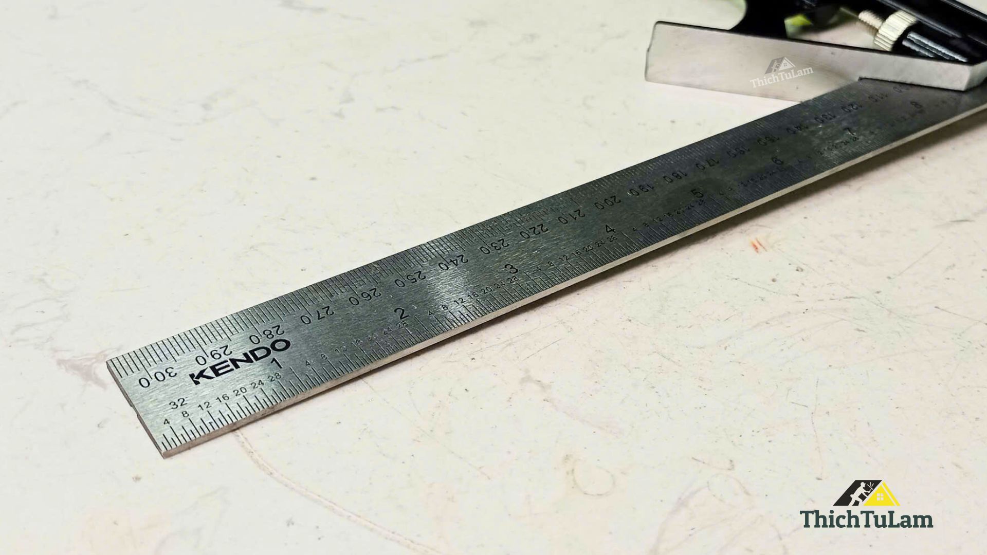 Thước góc thủy - đơn vị mét và inch kích thước 12inch 300mm Kendo 35314