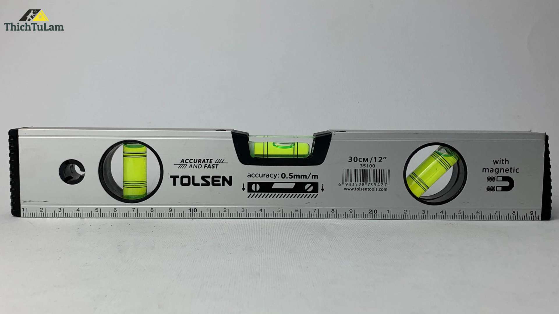 Thước thủy từ tính Tolsen 35100