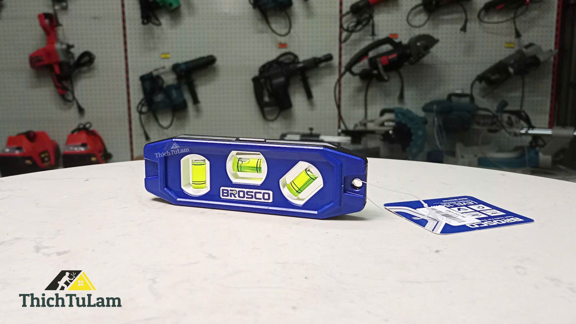 Thước thủy nhựa có từ kích thước 150mm Brosco BR531150