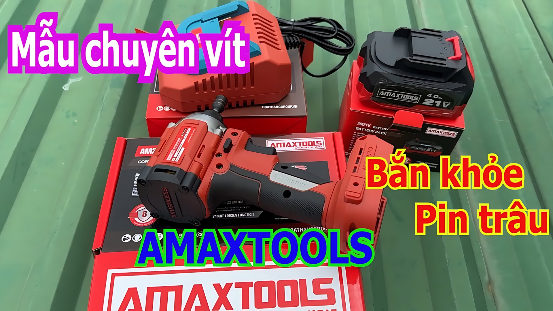 Thương hiệu Amaxtools - Sản phẩm chất lượng, xu hướng mới của thị trường