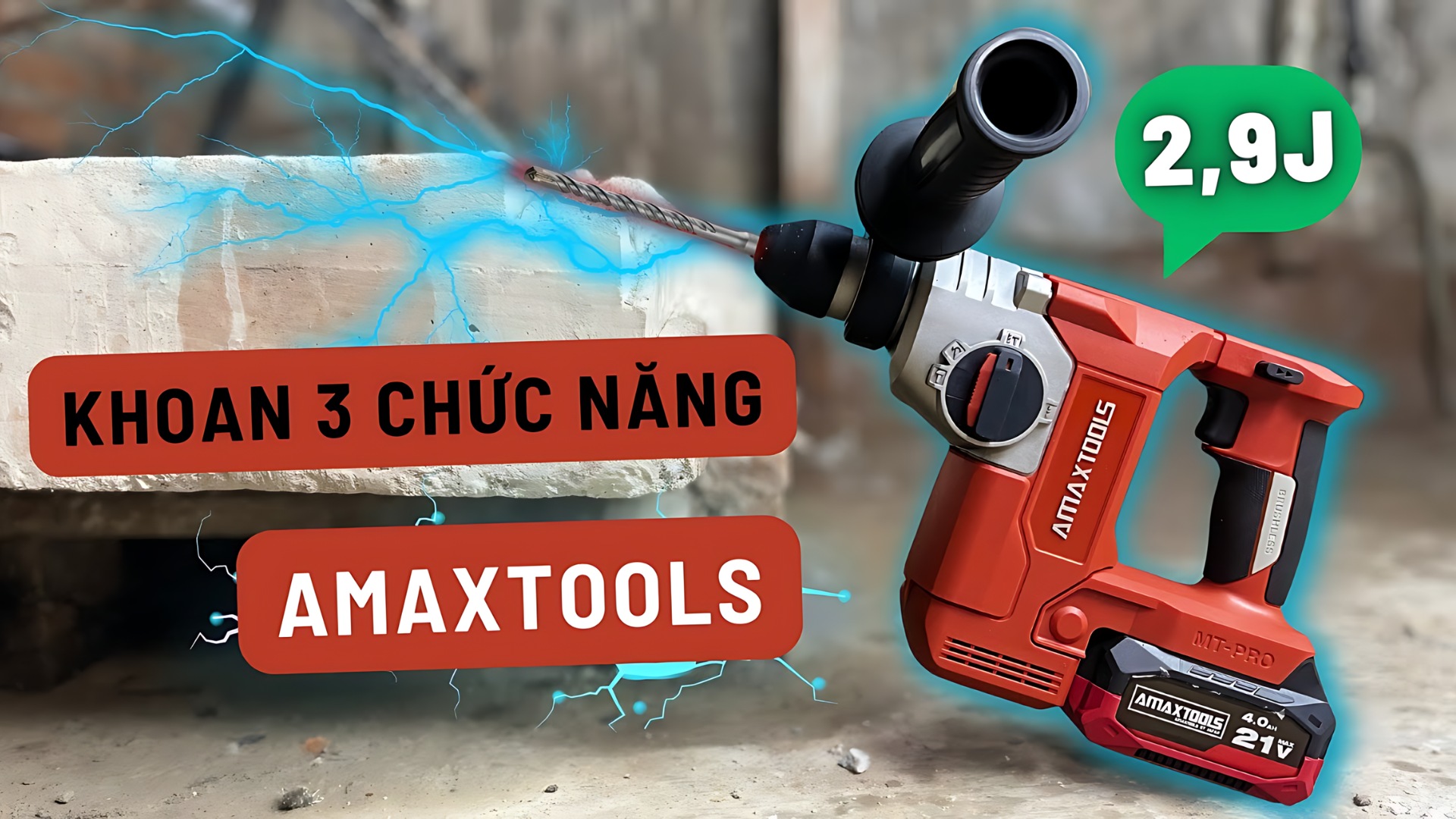 Thương hiệu Amaxtools - Sản phẩm chất lượng, xu hướng mới của thị trường