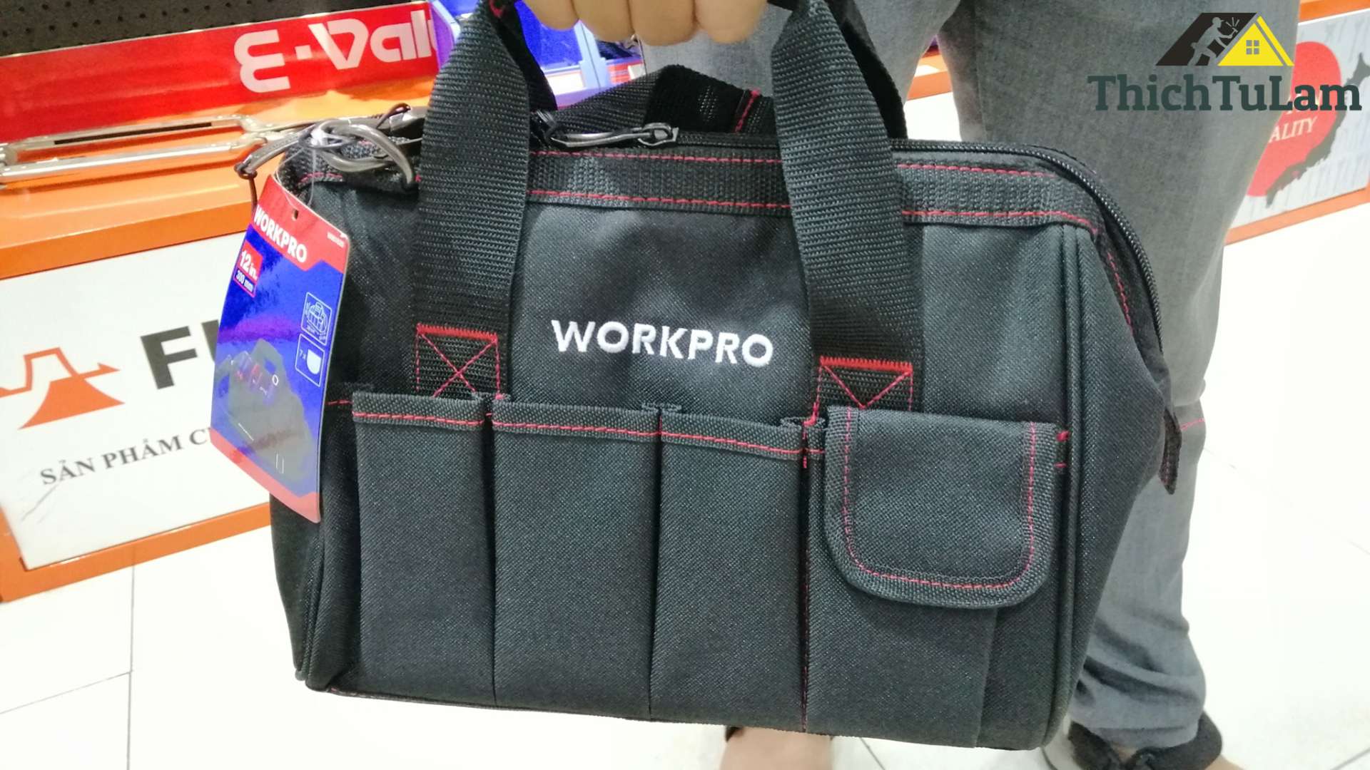 Tổng quan về túi đựng đồ nghề WORKPRO W081020