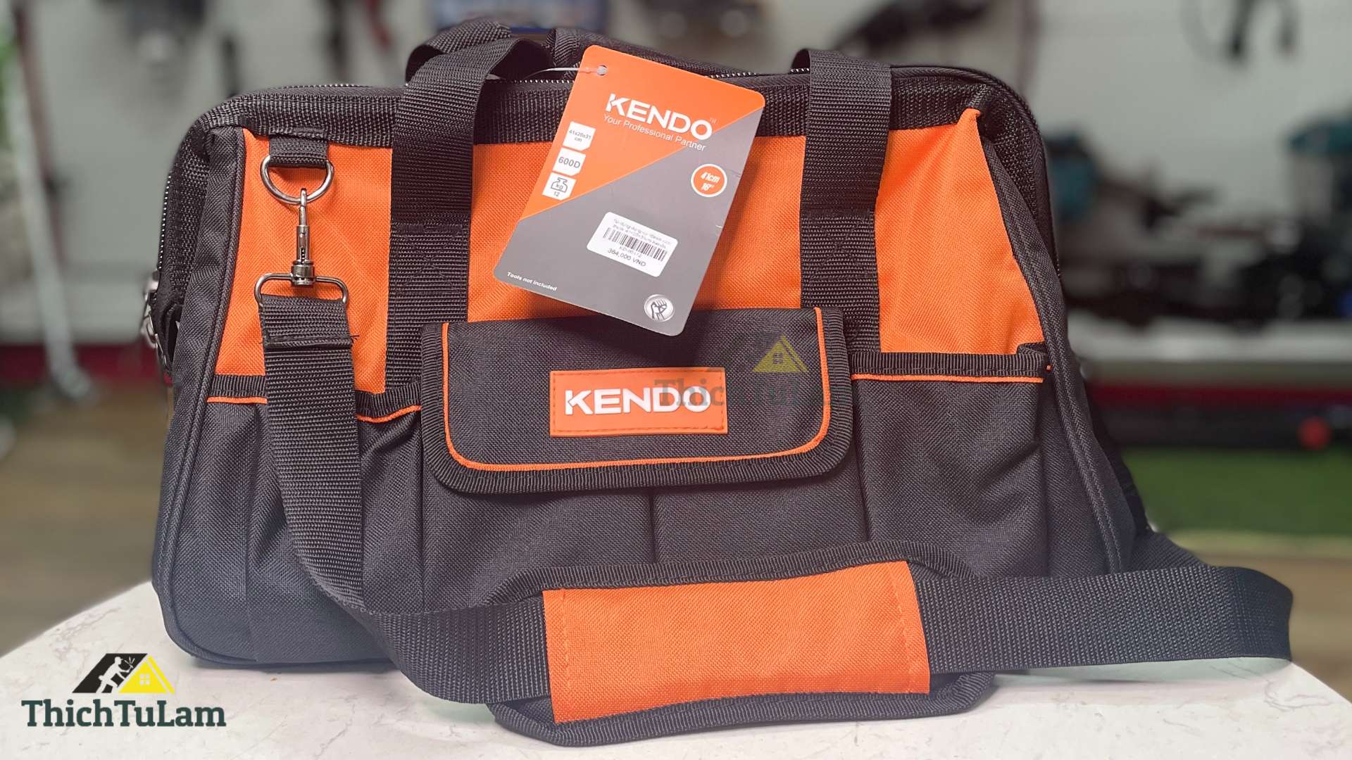 Túi đựng dụng cụ 16inch kích thước 41×20×31cm Kendo 90172