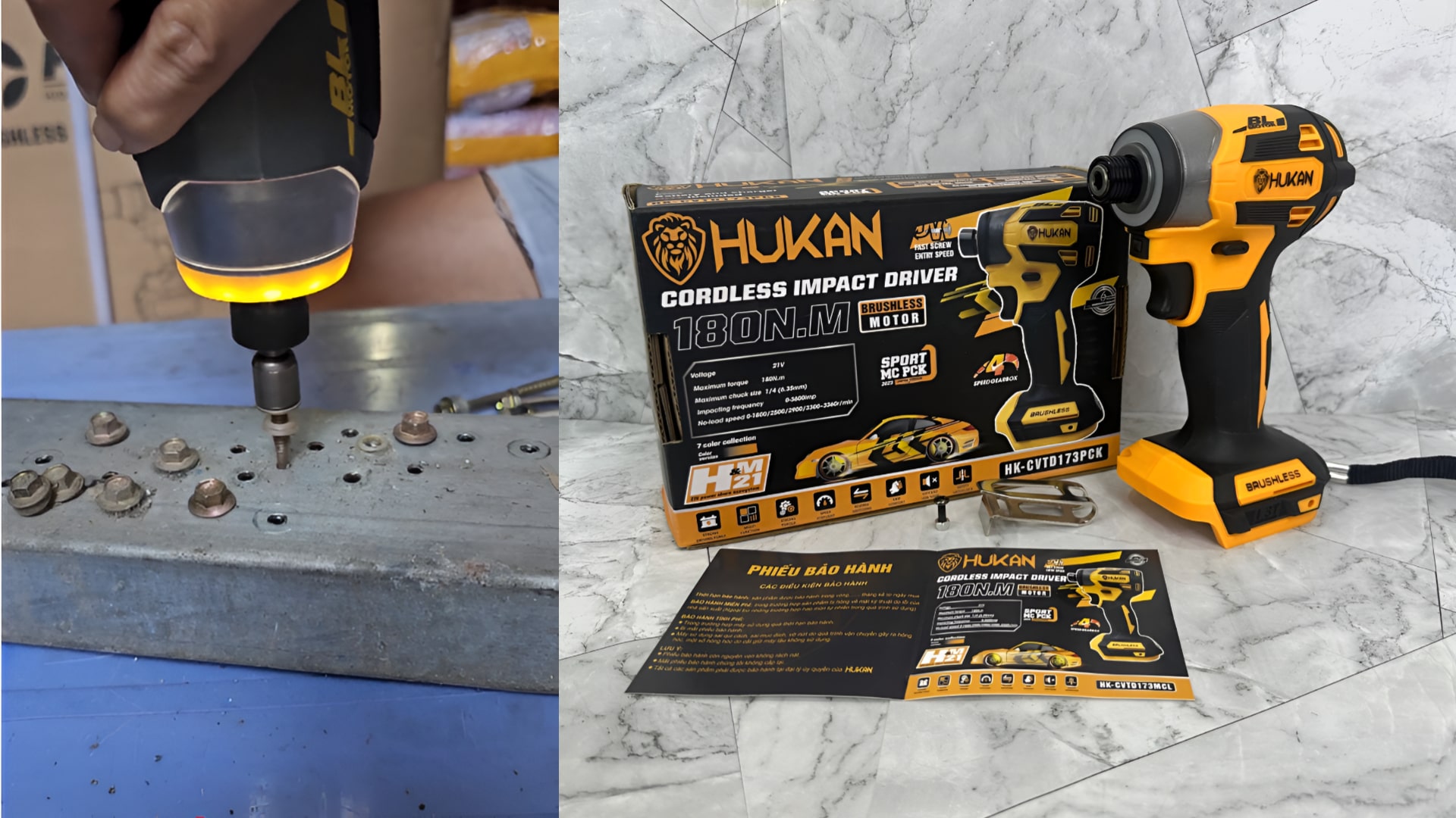 Ưu và nhược điểm của máy vít pin HUKAN TD173