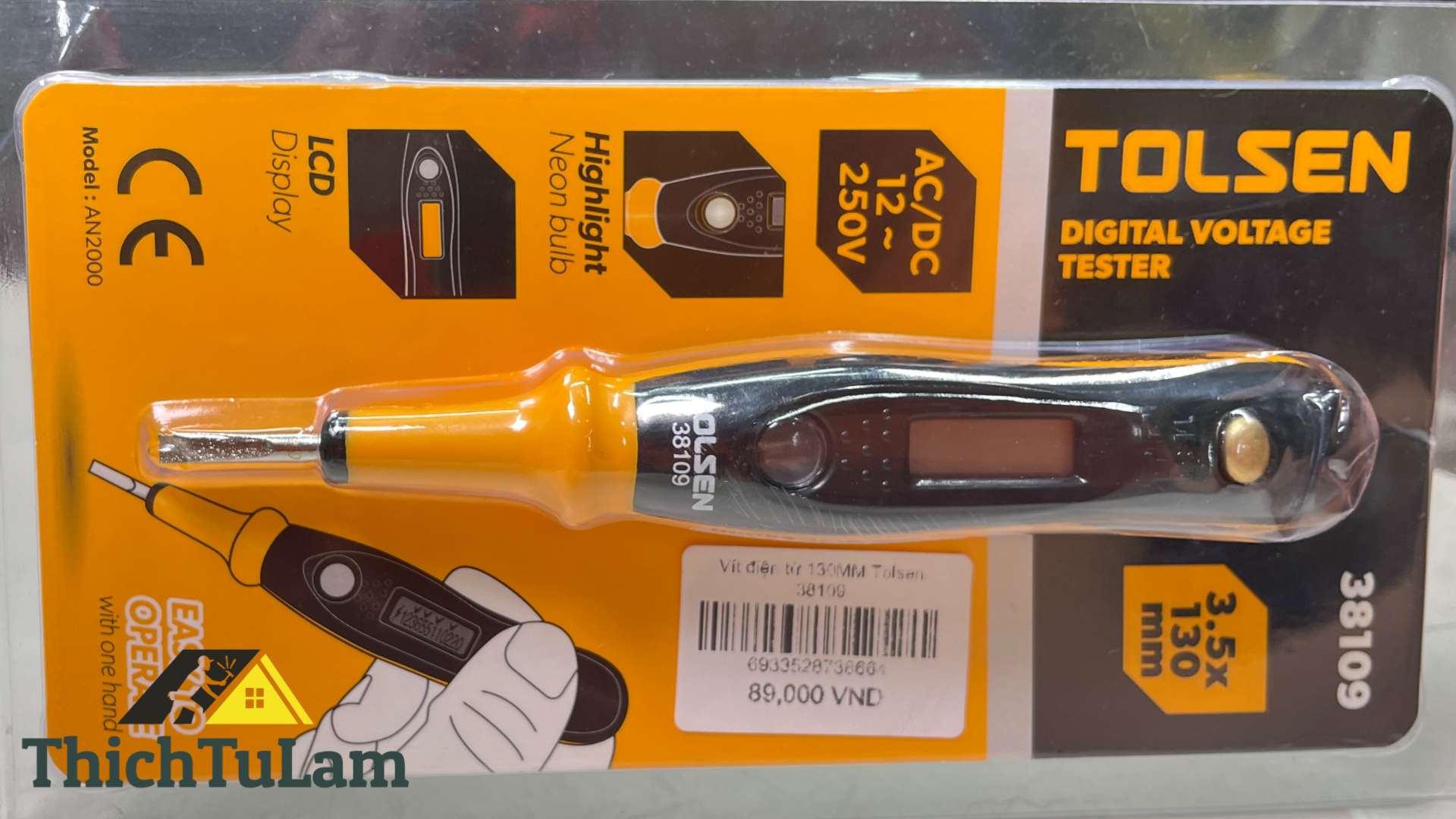 Vít thử điện 130MM Tolsen 38109