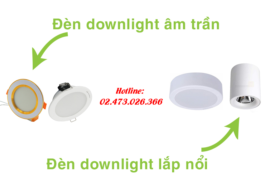 đèn downlight Kawachi