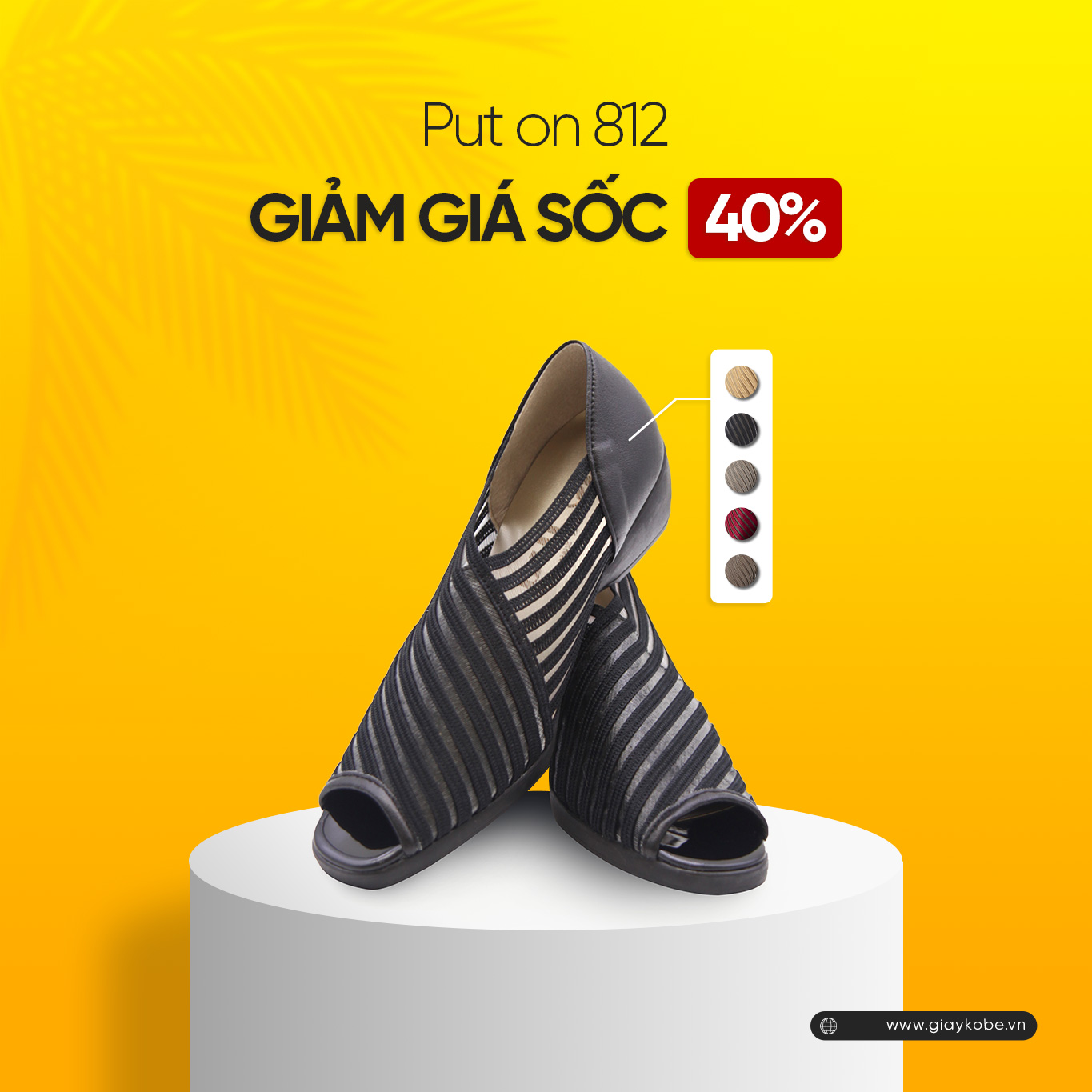 Giày Kobe Nhật Bản: Hè rực rỡ - Sale hết cỡ