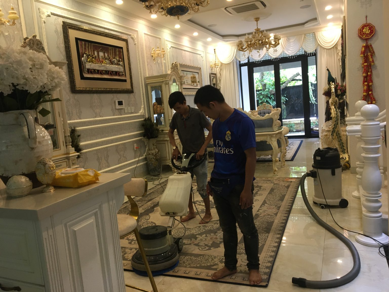 cơ sở giặt thảm uy tín tại hà nội