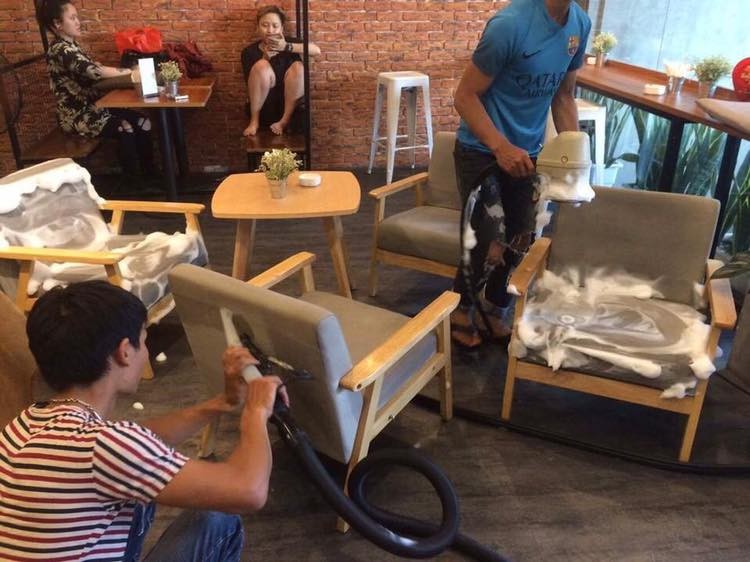 công ty giặt ghế sofa uy tín giá rẻ tại quận đống đa hà nội