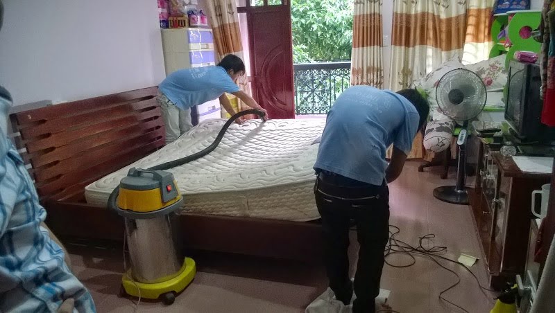 dịch vụ giặt đệm chuyên nghiệp giá rẻ tại hàng bông hoàn kiếm hà nội
