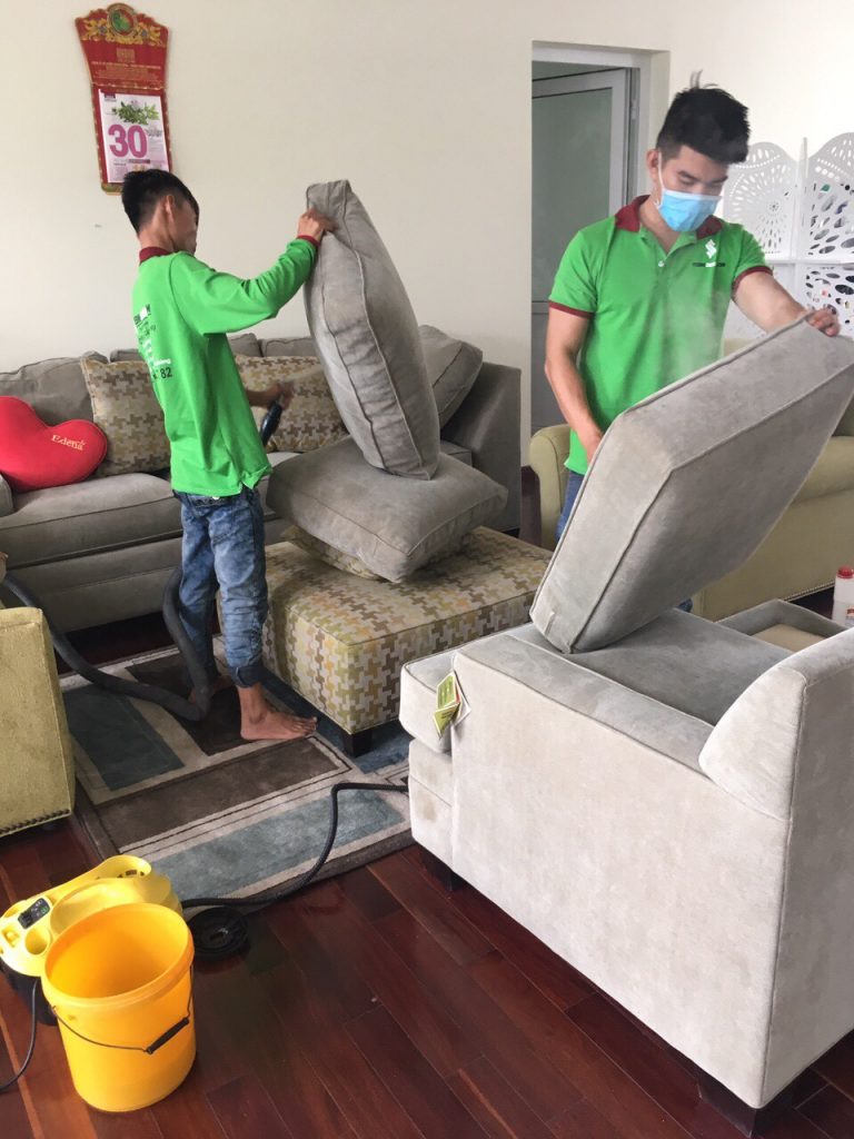 dịch vụ giặt ghế sofa chuyên nghiệp giá rẻ tại láng hạ ba đình hà nội