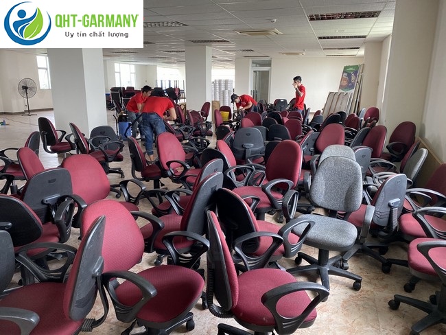 dịch vụ giặt ghế văn phòng chuyên nghiệp giá rẻ tại hàng than ba đình hà nội