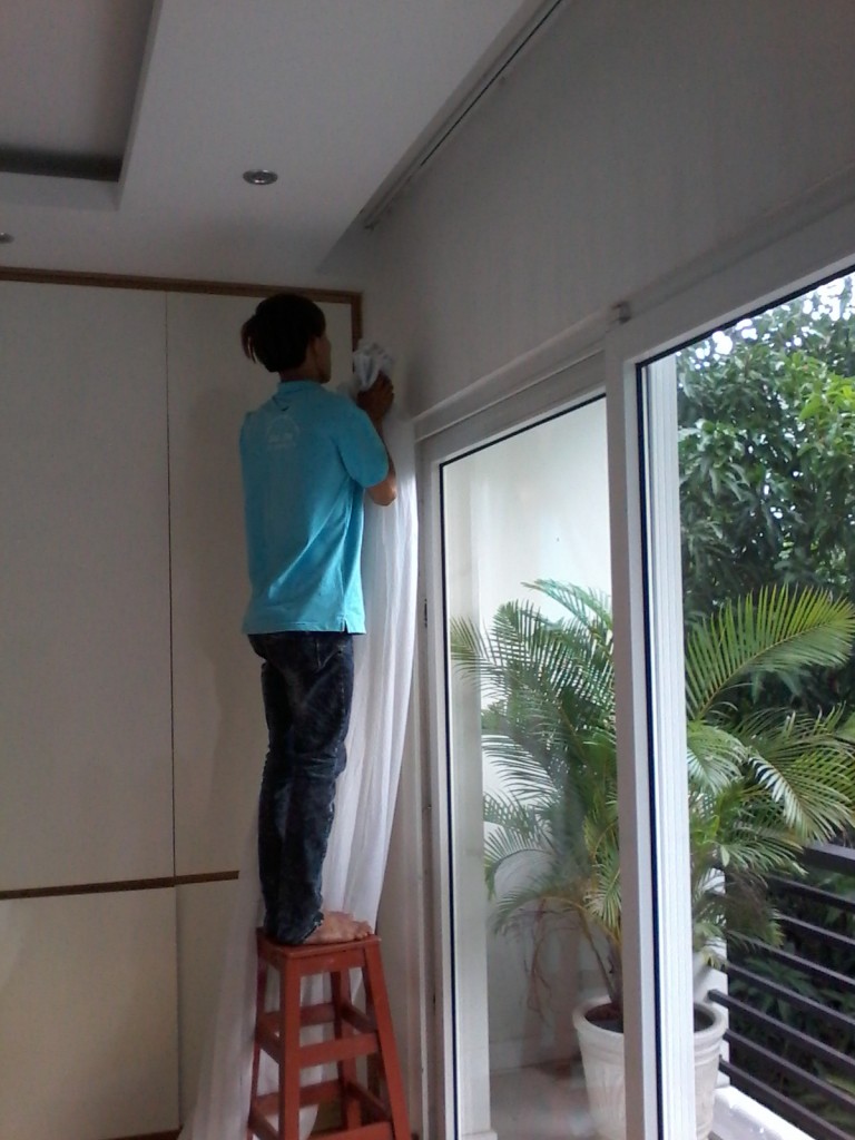 dịch vụ giặt rèm cửa giá rẻ tại quận hoàng mai hà nội