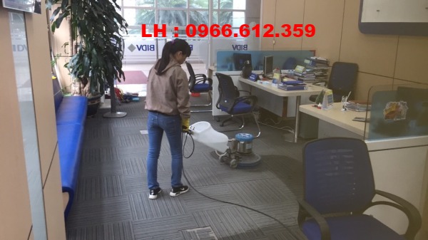 cơ sở giặt thảm văn phòng chất lương đảm bảo giá rẻ tại hà nội