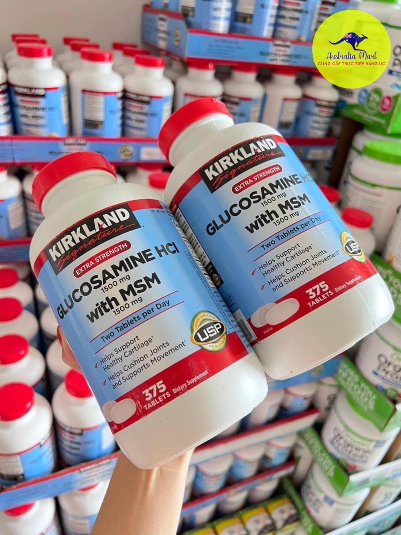 viên uống Kirkland Glucosamine HCL