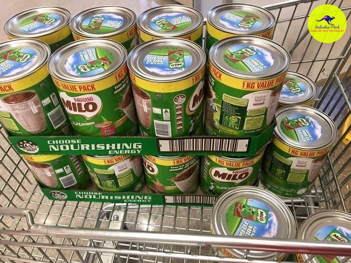 sữa milo úc