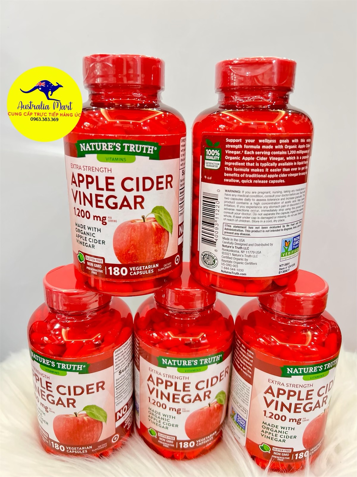 Nature's Truth Apple cider vinegar