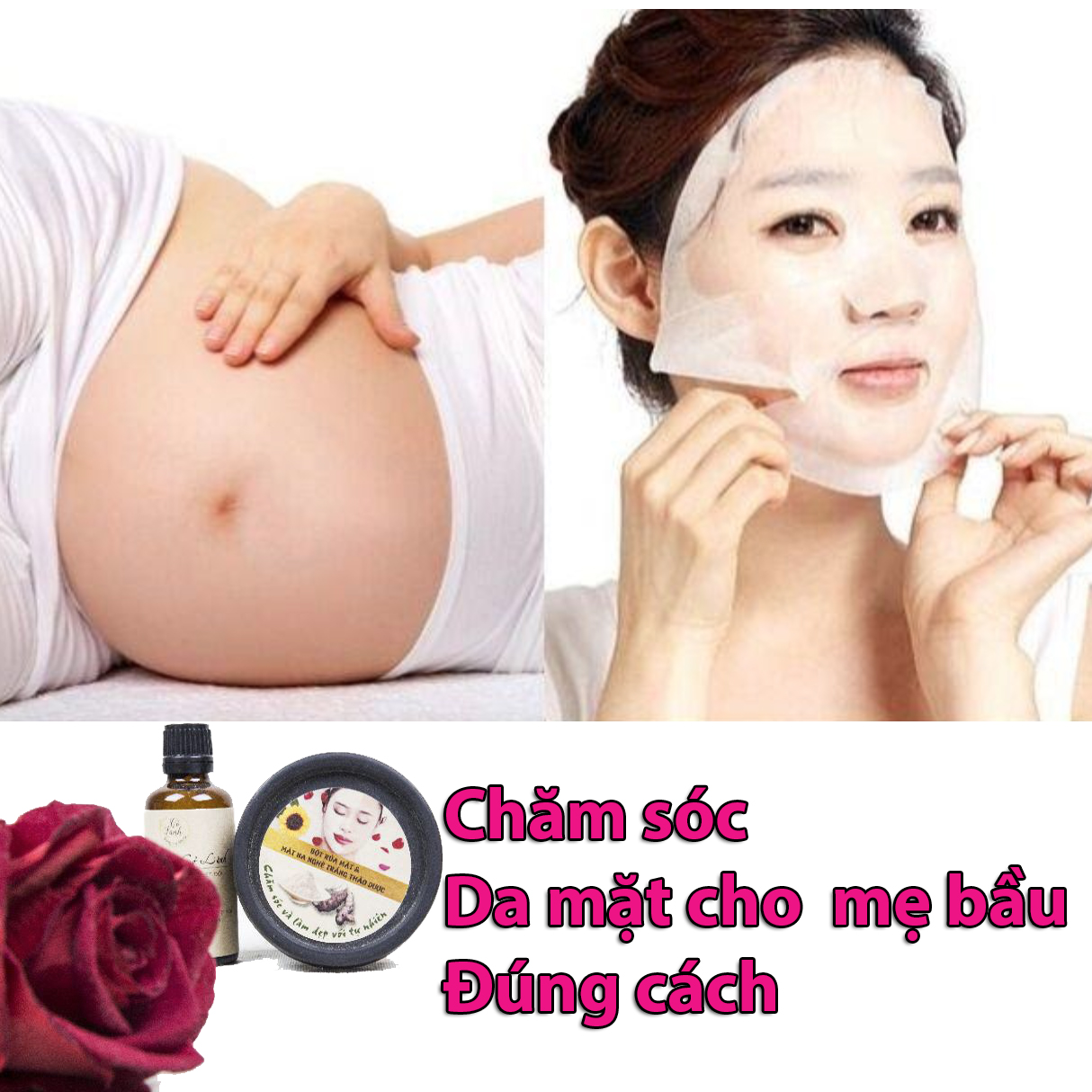 Cách chăm sóc da mặt cho mẹ bầu tại nhà đơn giản mà an toàn Cách chăm sóc da mặt cho mẹ bầu tại nhà đơn giản mà an toàn