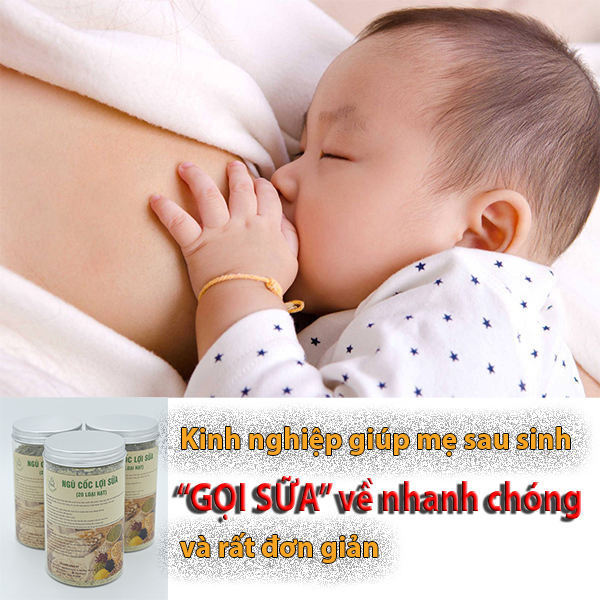 Kinh nghiệp giúp mẹ sau sinh “GỌI SỮA” về nhanh chóng và rất đơn giản Kinh nghiệp giúp mẹ sau sinh “GỌI SỮA” về nhanh chóng và rất đơn giản