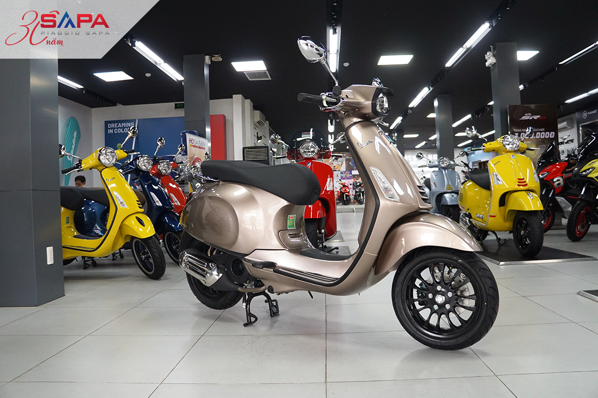 xe vespa sprint s tft 150 màu đồng