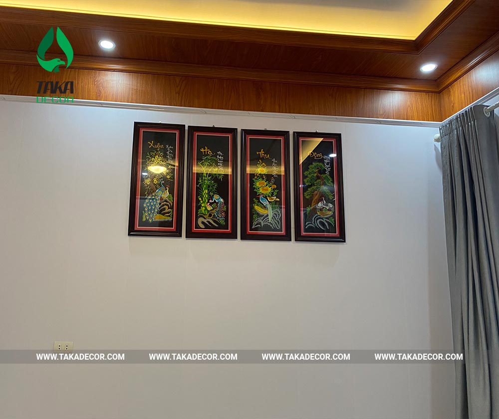 Tấm nhựa ốp tường pvc kiểu làm nội thất được yêu thích nhất hiện nay