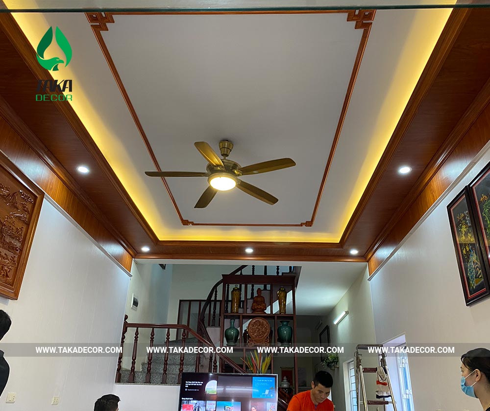 Tấm nhựa ốp tường pvc kiểu làm nội thất được yêu thích nhất hiện nay