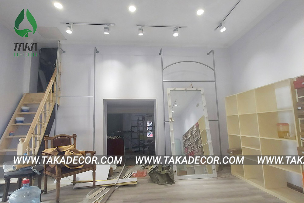 Thiết kế thi công nội thất cửa hàng trọn gói | Thiết kế thi công nội thất shop bán hàng trọn gói