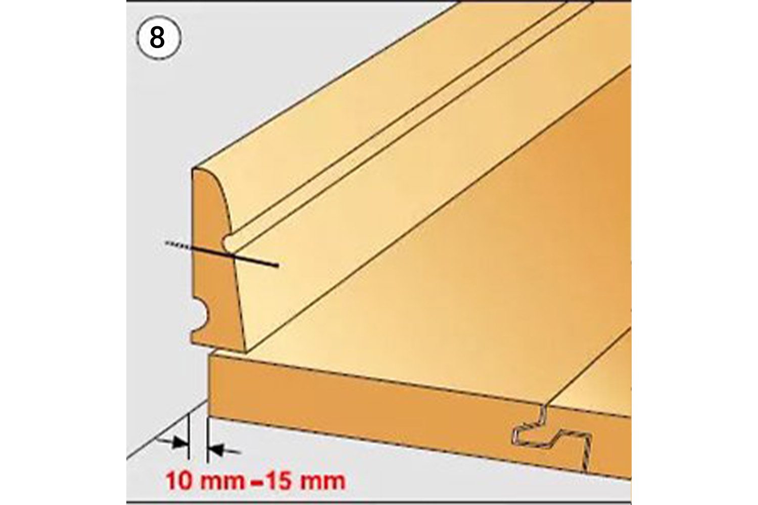 Bước 8: hướng dẫn lắp đặt sàn nhựa spc hèm khóa | hướng dẫn lắp đặt sàn nhựa giả gỗ