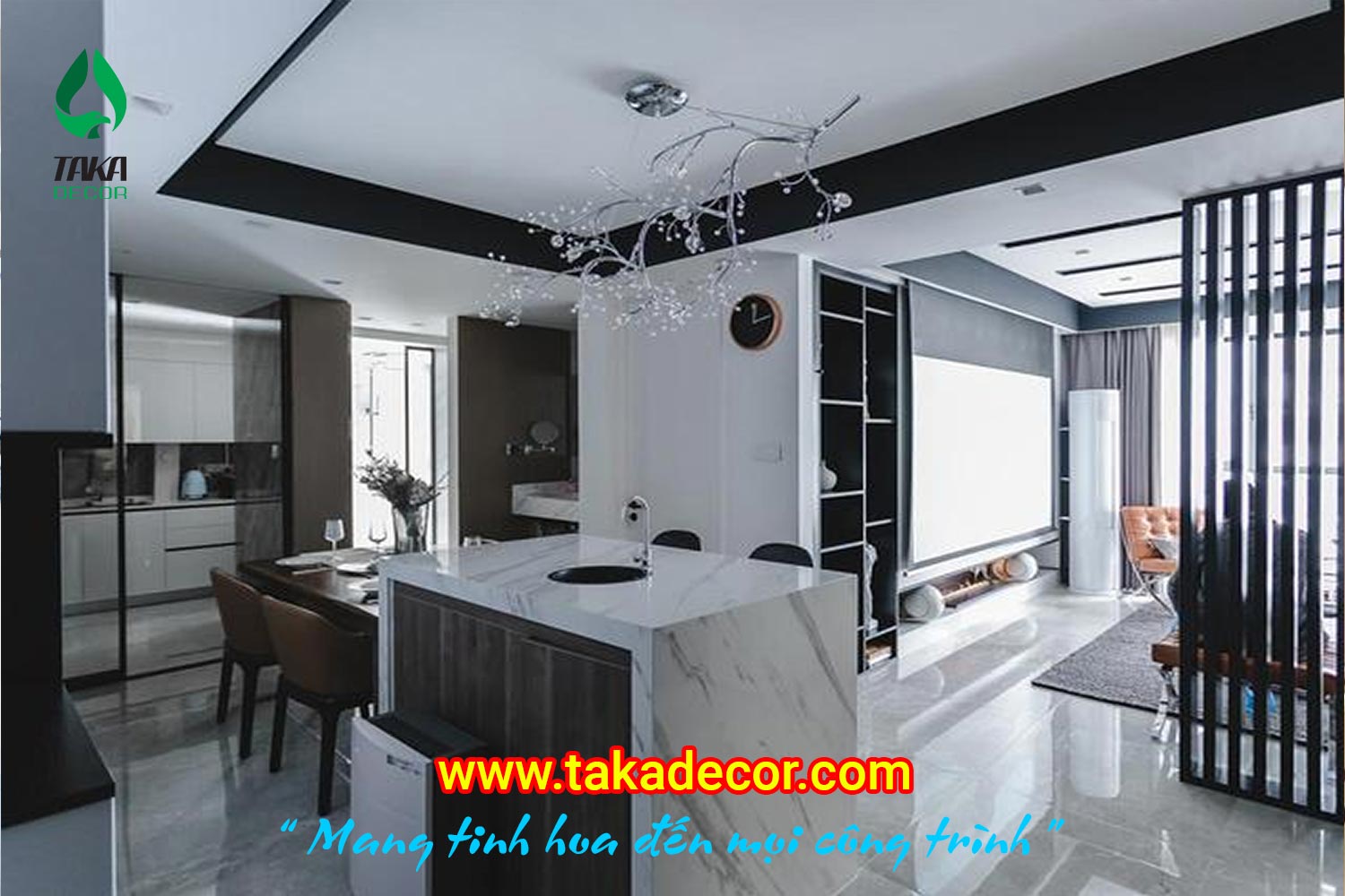 top 10 mẫu thiết kế phòng ăn đẹp