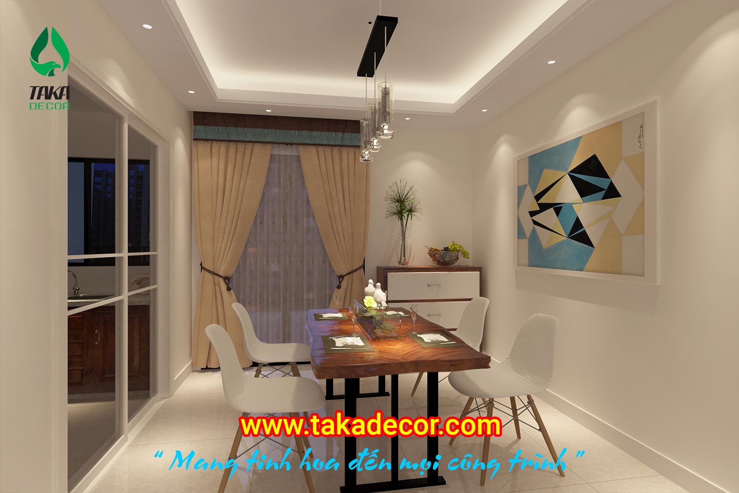 top 10 mẫu thiết kế phòng ăn đẹp