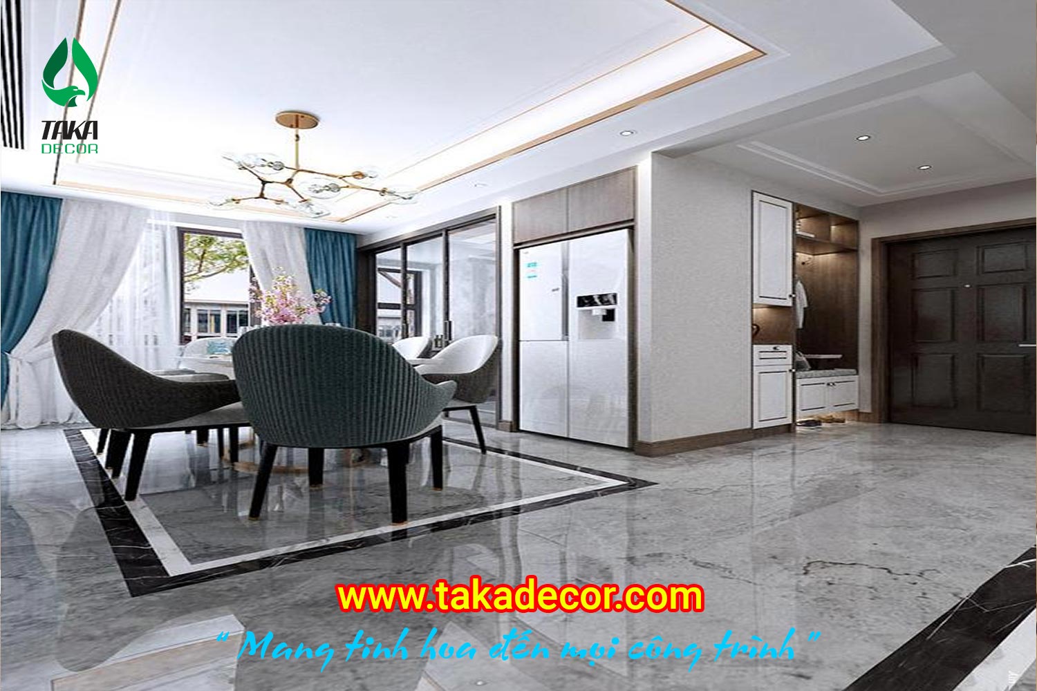 top 10 mẫu thiết kế phòng ăn đẹp