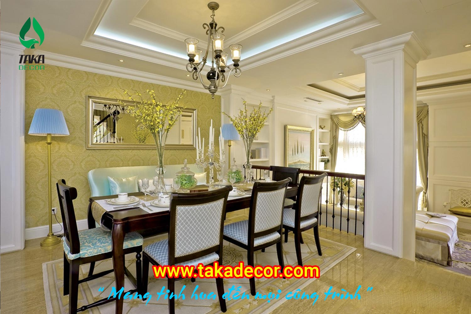 top 10 mẫu thiết kế phòng ăn đẹp