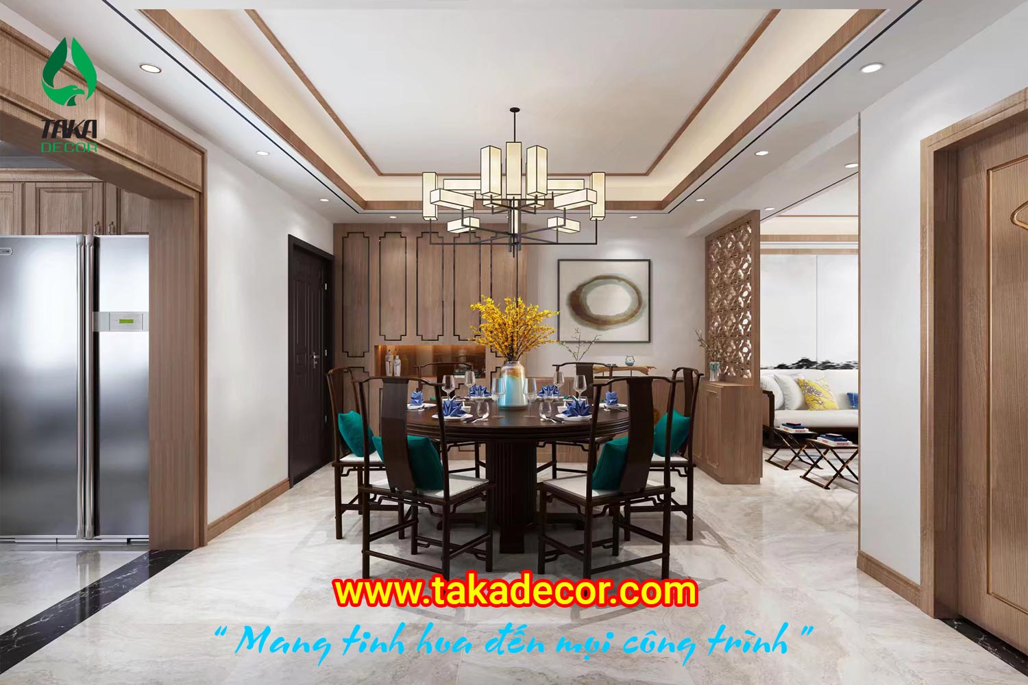 top 10 mẫu thiết kế phòng ăn đẹp